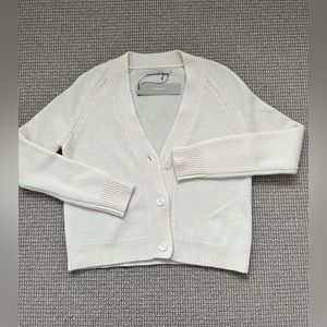 NEW Cashmere Cardigan-Off White